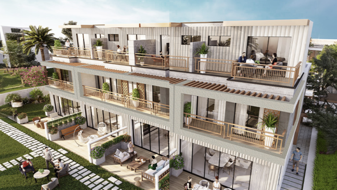 CGI of the Verona cluster at Damac Hills 2 | Rental Living News UAE