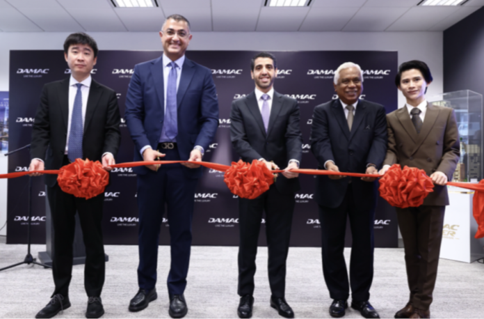 Representatives from DAMAC International and Singapore celebrated the opening of the new offices | Rental Living News UAE