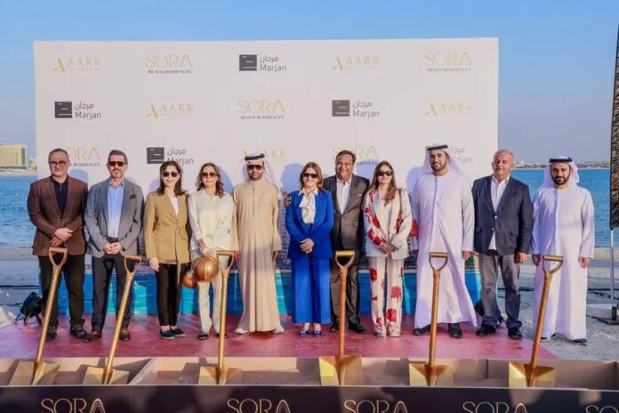 AARK Developers held a groundbreaking ceremony at Sora Beach Residence to celebrate the milestone | Rental Living News