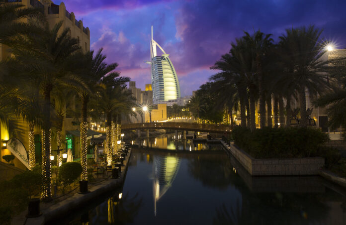 View from Souk Madinat Jumeirah of the Burj Al Arab | Rental Living News