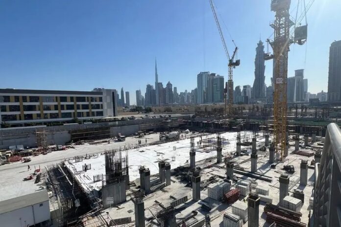 Construction site of Eden House The Park | Rental Living News