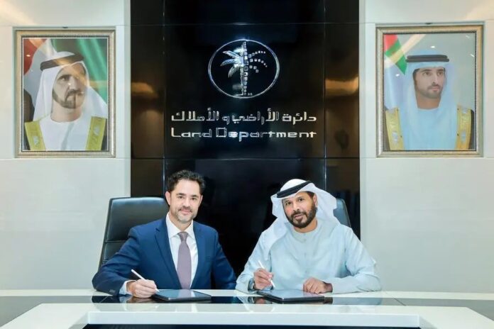 His Excellency Eng. Marwan Ahmed Bin Ghalita, Director General of Dubai Land Department, and Dave Garland, Managing Partner of REACH Ventures | Rental Living News