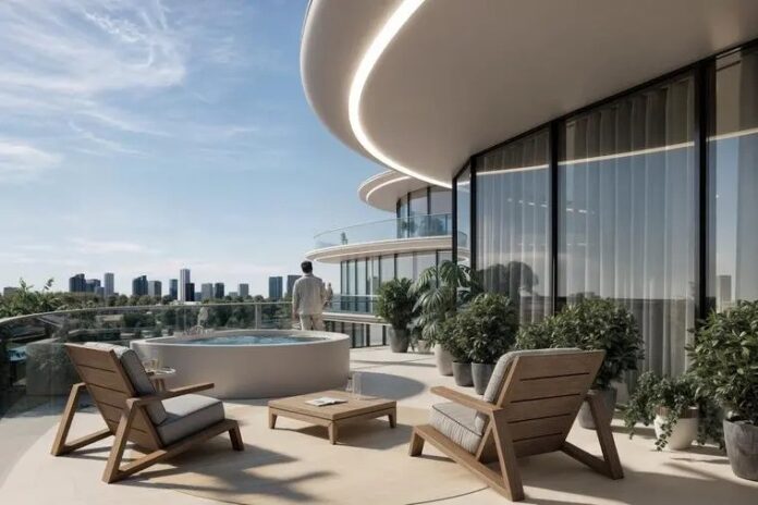 CGI of HENGE Residences balcony | Nord Lifestyle Development | Rental Living News