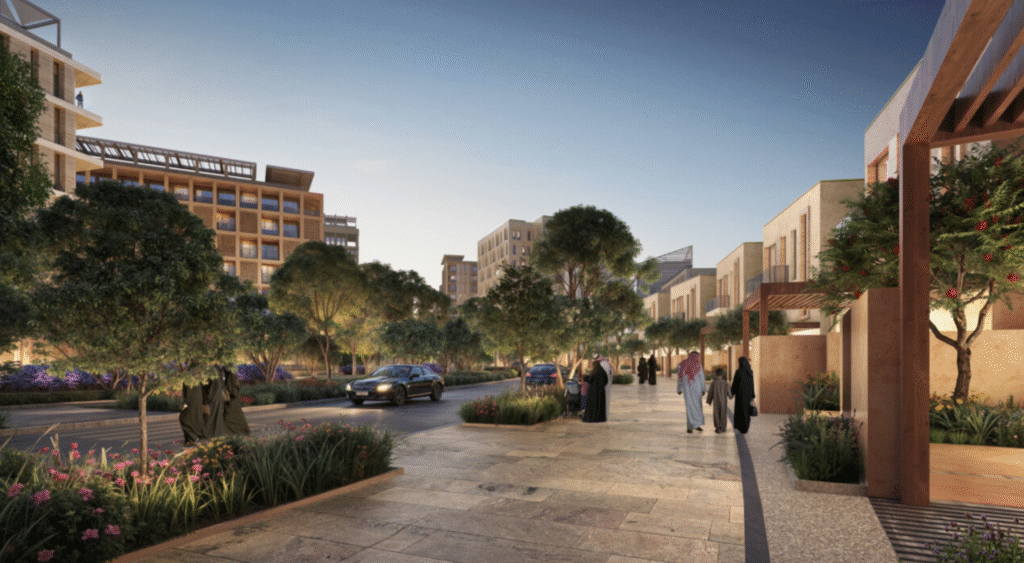 CGI of pathway in Enar's scheme | Rental Living News