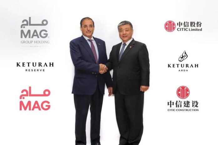 MAG Group and CITIC announced the signing of a Memorandum of Understanding (MoU) for the development of Keturah Ardh | Rental Living News