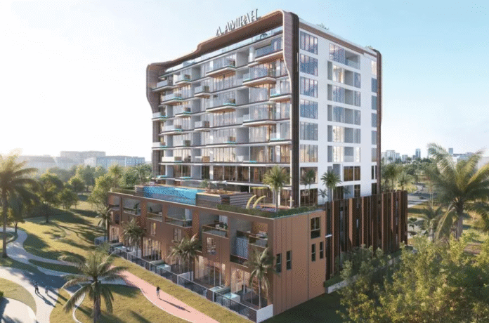 CGI of Amirah Developments' Bonds Avenue Residences on Dubai Islands | Rental Living News