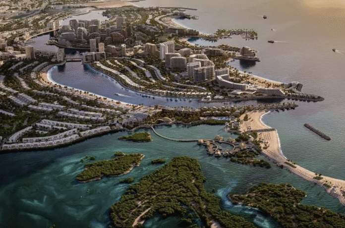 Aerial view of RAK's Mina Al Arab | Rental Living News