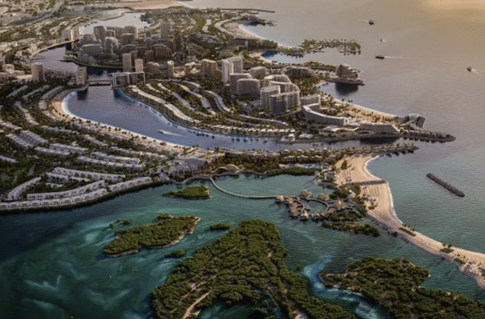 Aerial view of Mina Al Arab | Rental Living News