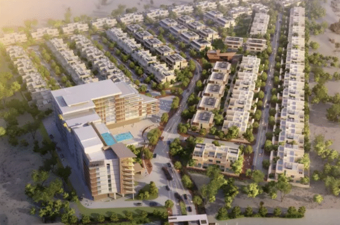 CGI of Infracorp's California Village | Rental Living News
