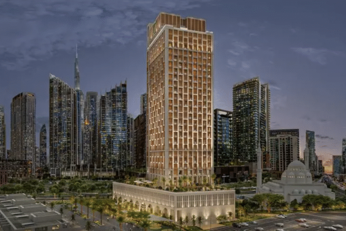 CGI of QUBE Development's ELIRE Managed By LUX | Rental Living News
