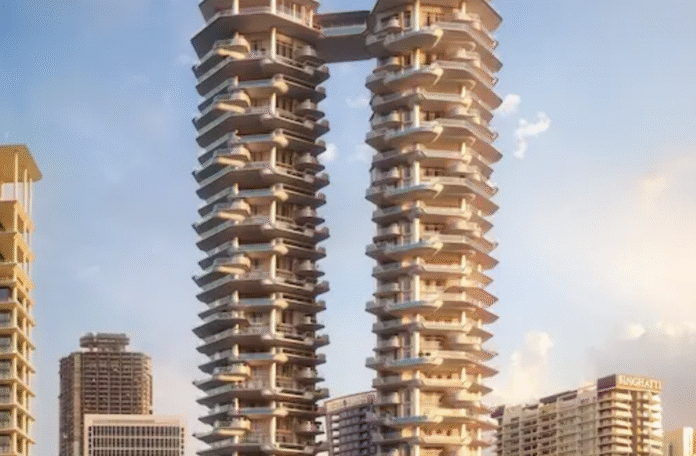 CGI of Sankari Properties' tower in Marasi Marina | Rental Living News
