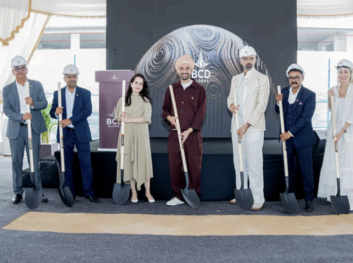 The BCD Global team at the ground breaking ceremony | Rental Living News