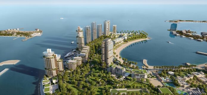 CGI of Dubai Peninsula | Rental Living News