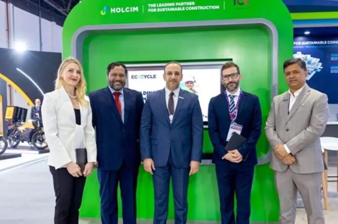 Holcim UAE ECOCycle launching event at the Make It In The Emirates at ADNEC Centre, Abu Dhabi | Rental Living News