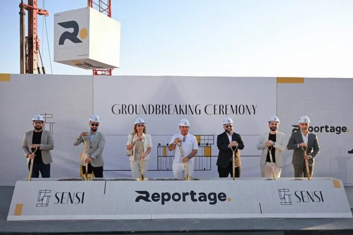 Reportage Group's groundbreaking ceremony of SENSI | Rental Living News